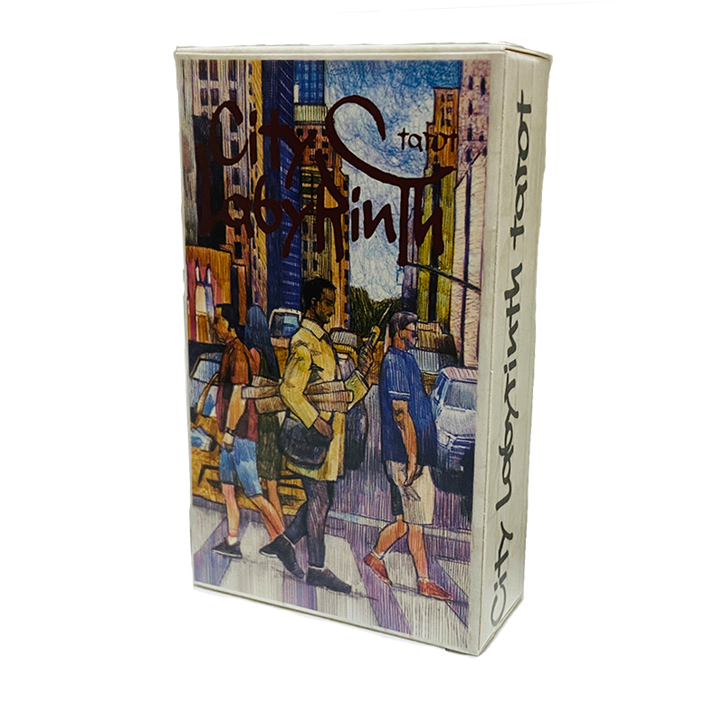 City Labyrinth Tarot Cards 78  - Tarot Cards Deck With Guidebook 评论和价格