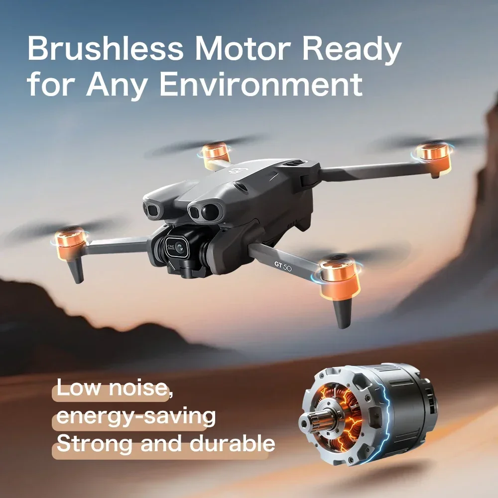 GT50 2.4GHz RC Quadcopter FPV  - Fpv Brushless Rc Drone 4K 评论和价格