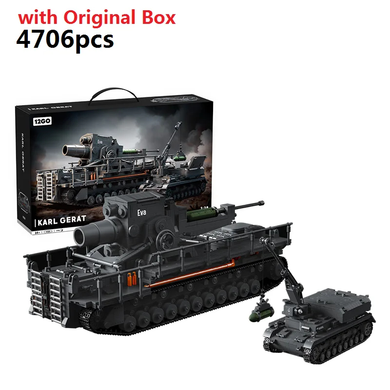 12GO 97026 4706pcs  Military K - Lego Compatible Military Tank 评论和价格