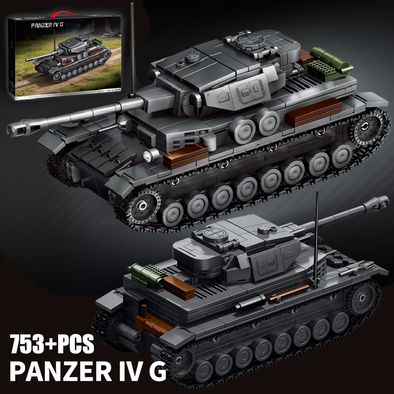 Military 1/35 Scale Panzerkamp - Lego Compatible Military Tank 评论和价格